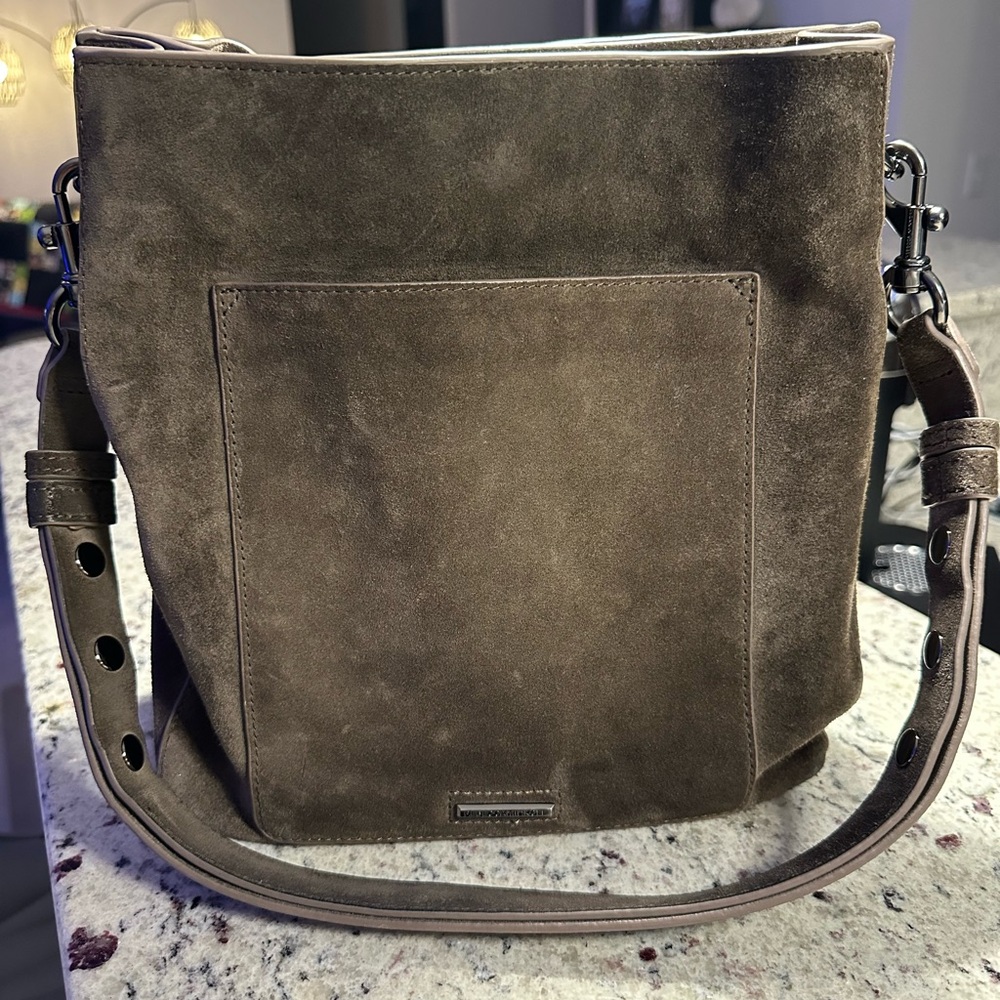 Rebecca Minkoff Suede Daren Shoulder Bag